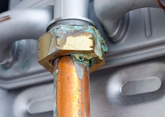 corroded pipe